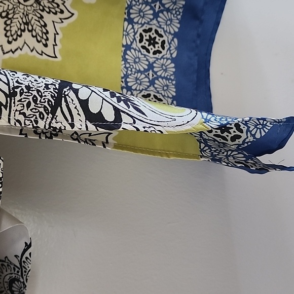 Zara Satin Paisley Print Button-Up Blouse Size Small - Picture 12 of 16